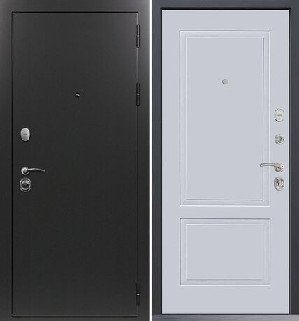 Входная дверь Command Doors Патриот графит 05 Белый матовый
